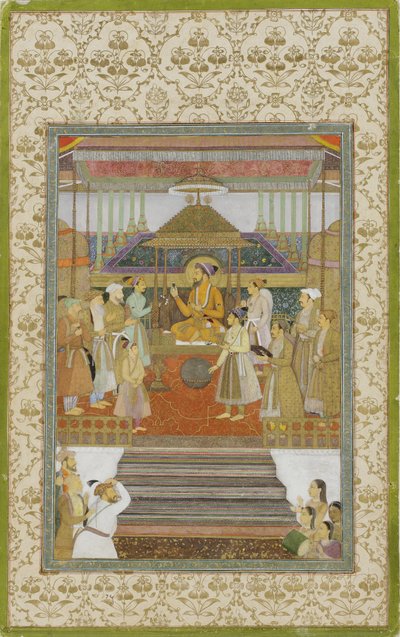 El emperador Shah Jahan en el 